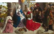 Hugo van der Goes Adoration of the Magi (mk08) oil painting